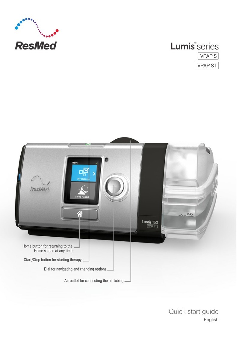 ResMed Lumis VPAP S User manual