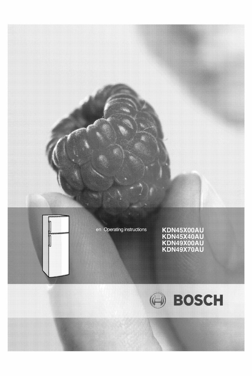 Bosch KDN45X00AU operating instructions