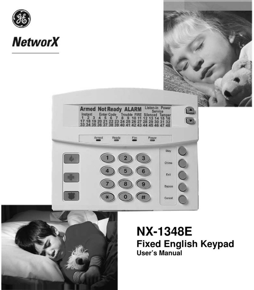 NetworX NX-1348E user manual NetworX NX-1348E user manual