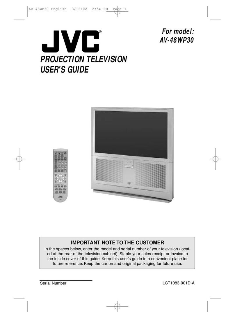 JVC AV-48WP30 User manual JVC AV-48WP30 User manual