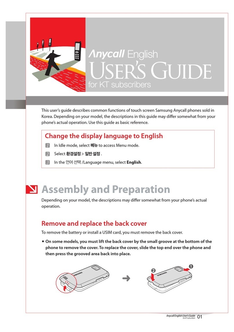 Samsung Anycall user guide