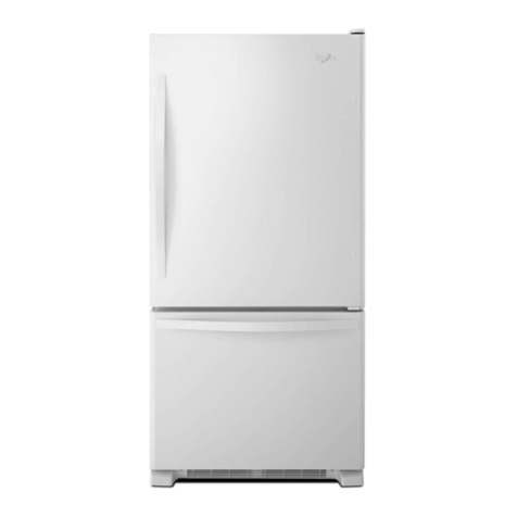 Whirlpool WRB329DMB User instructions