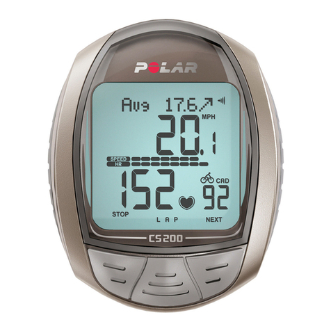Polar Electro CS200 user manual