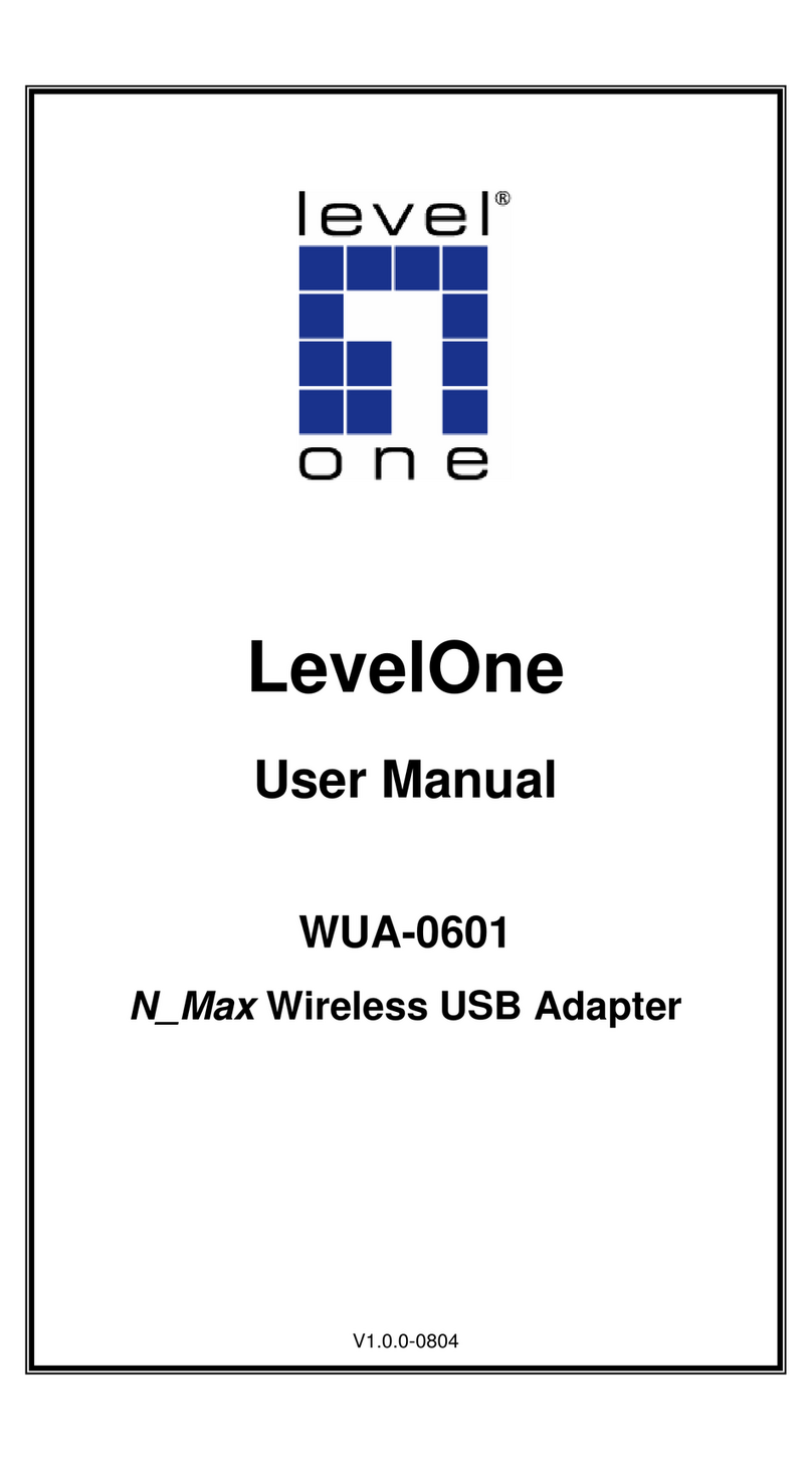 LevelOne WUA-0601 User manual