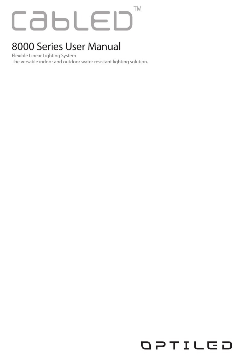 Optiled CabLED C8K-60-WW user manual