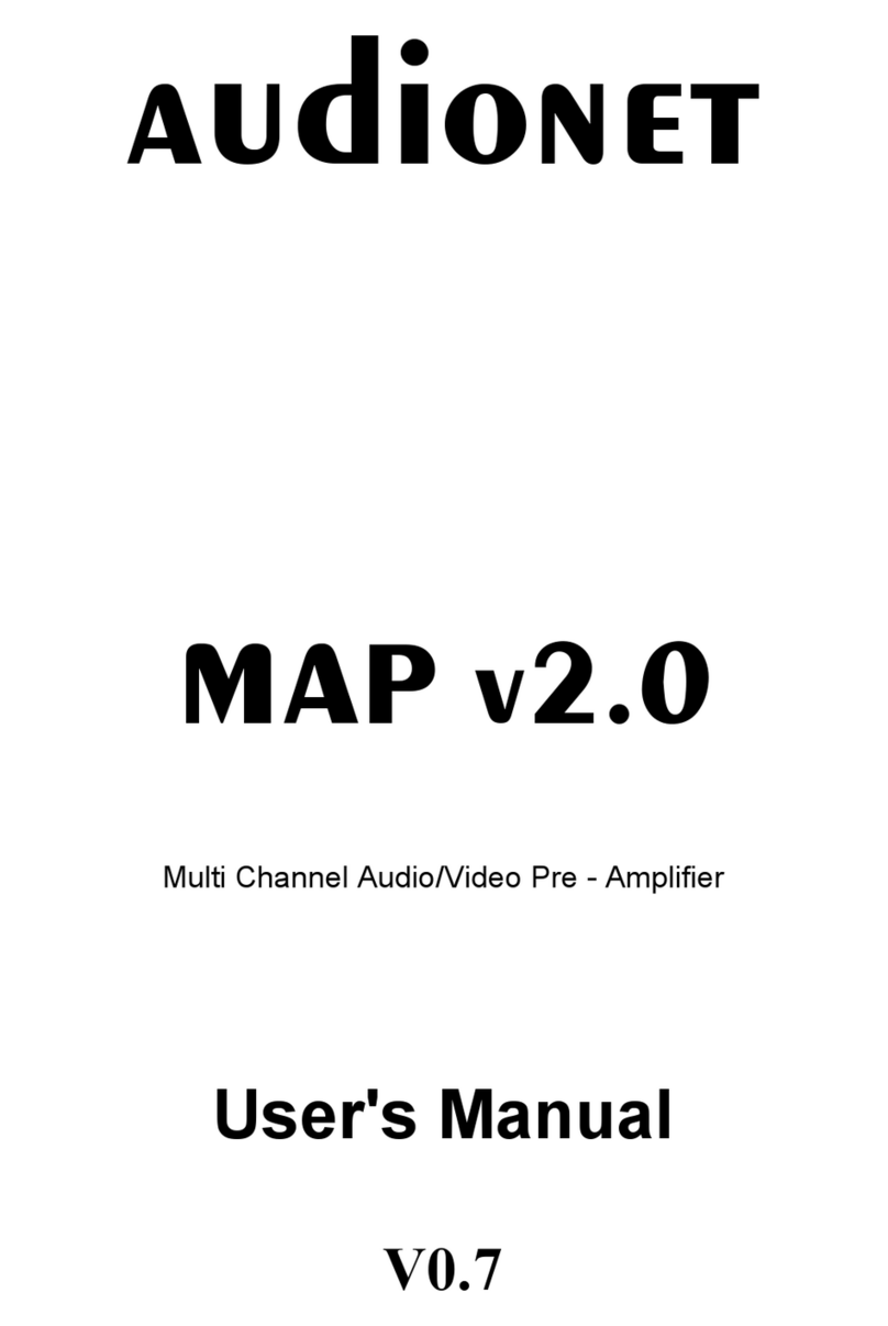 Audionet MAP v2.0 user manual