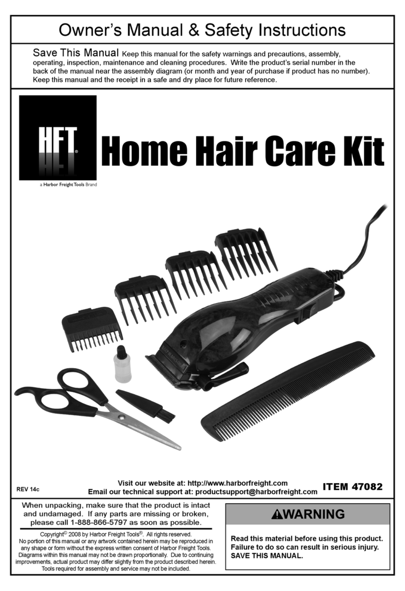 HFT 47082 Owner's manual & safety instructions