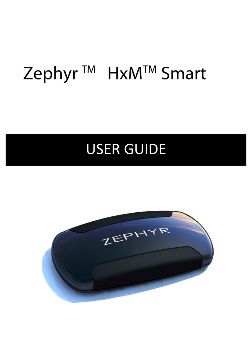 Zephyr HxM Smart user guide