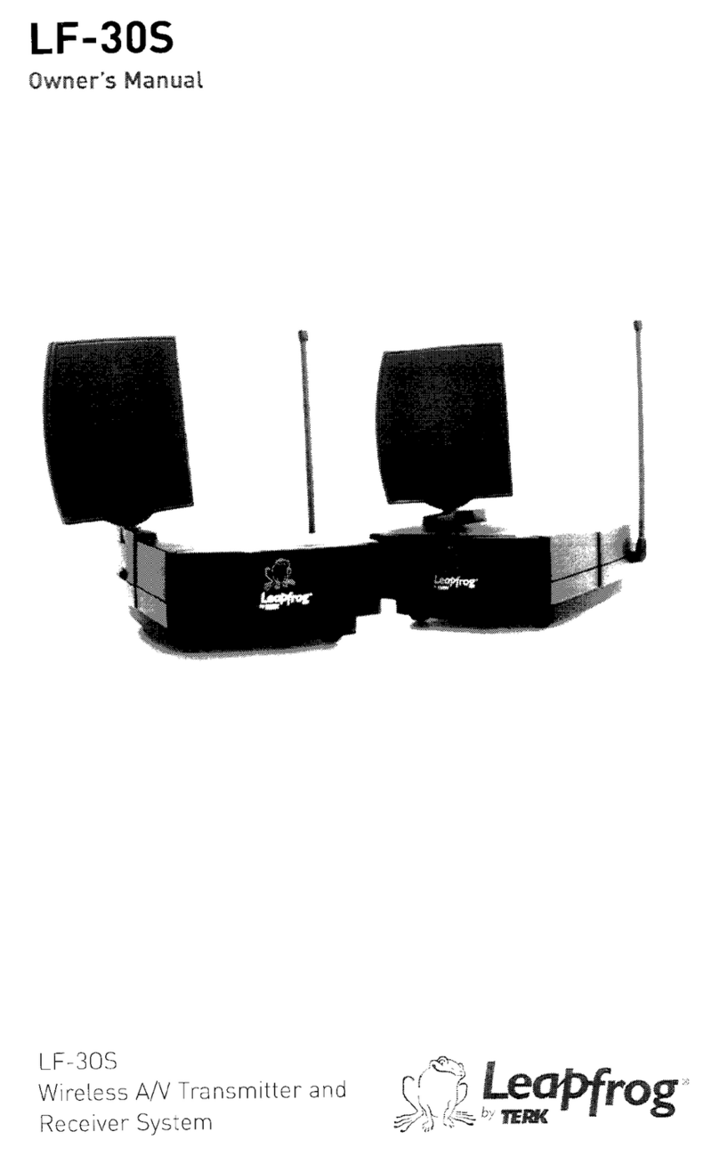 LeapFrog LF-30S owner's manual