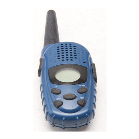 Radio Shack Mobile/Marine 14-Channel FRS Radio User manual