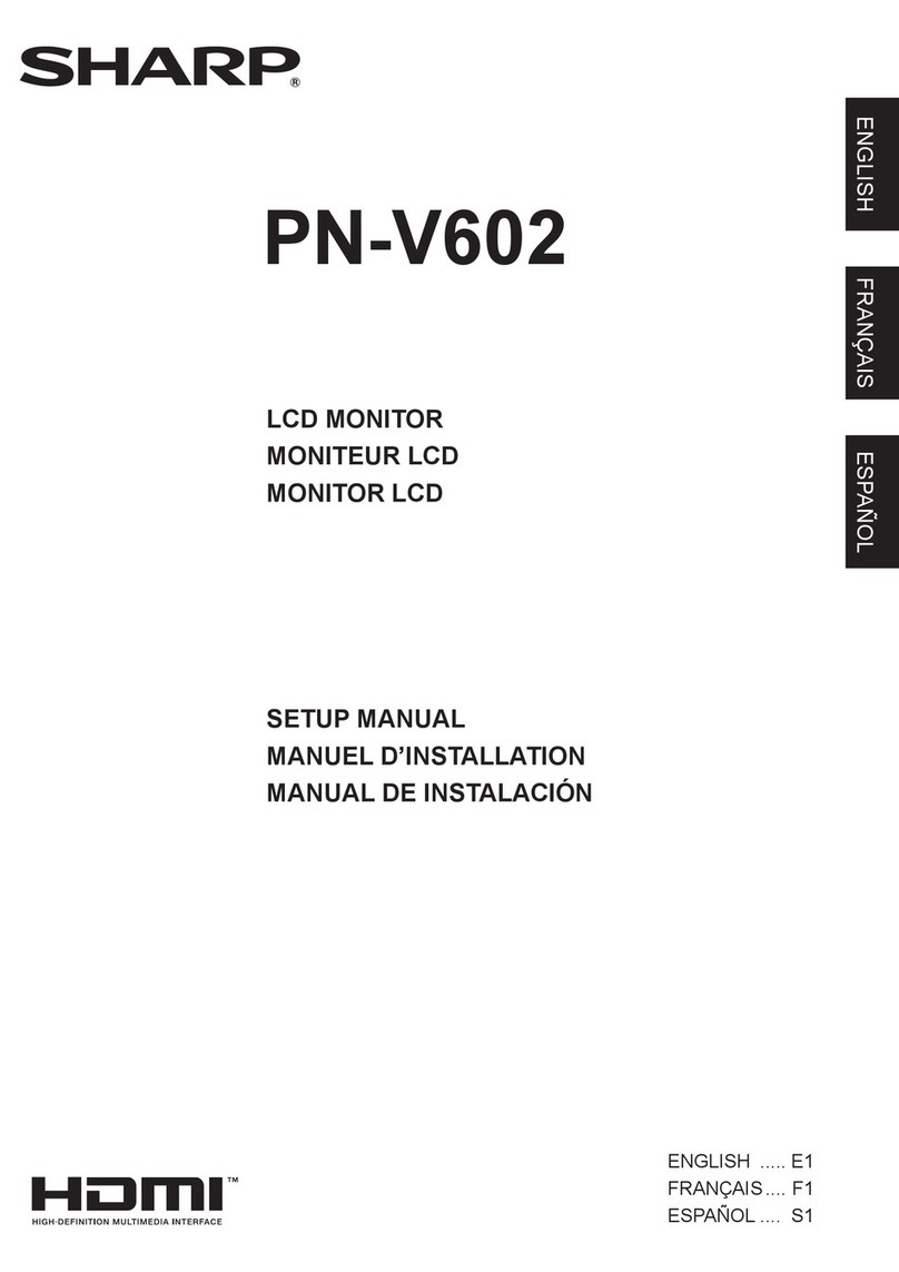 Sharp PN-V602 User guide