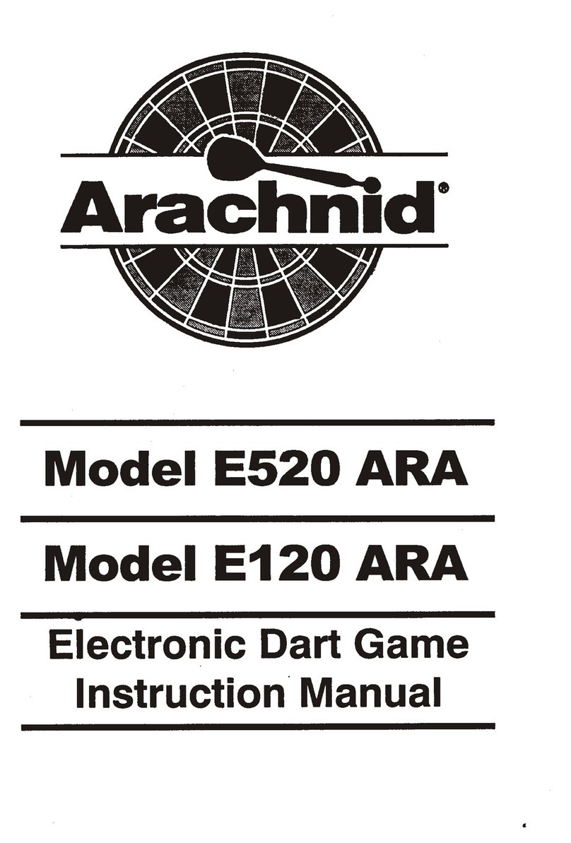 Arachnid E520 ARA instruction manual Arachnid E520 ARA instruction manual