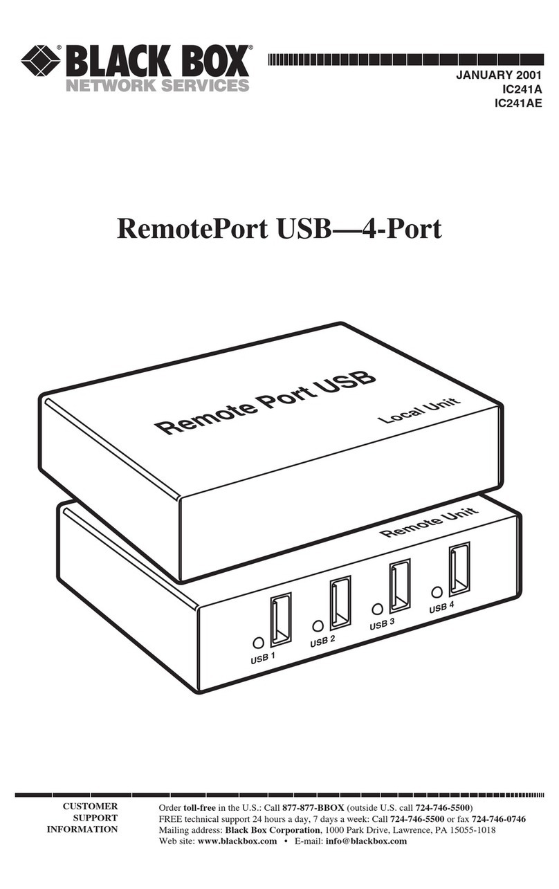 Black Box IC241AE manual
