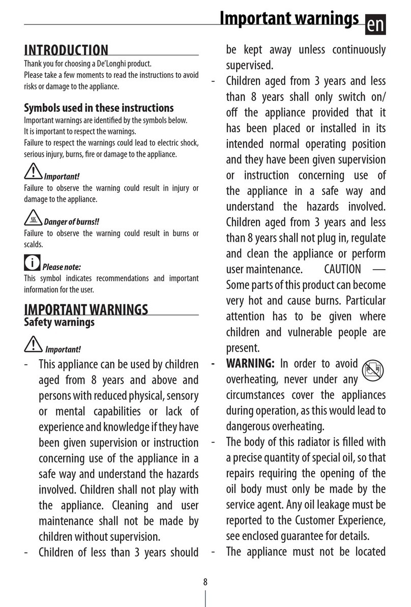 DeLonghi TRD4 user guide