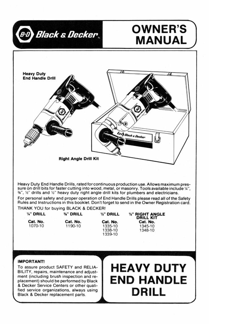 Black & Decker 1070-10 User manual