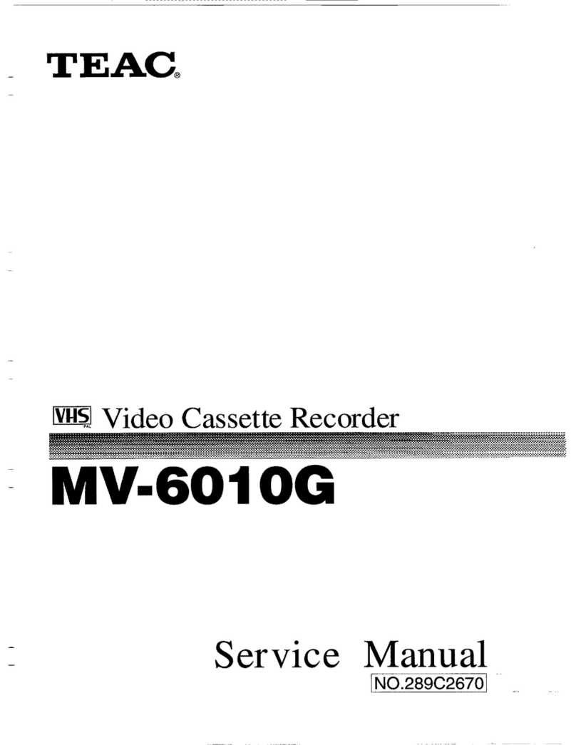 Teac MV-6010G User manual