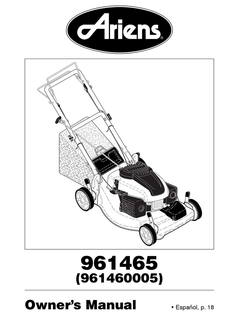 Ariens 961465 User manual