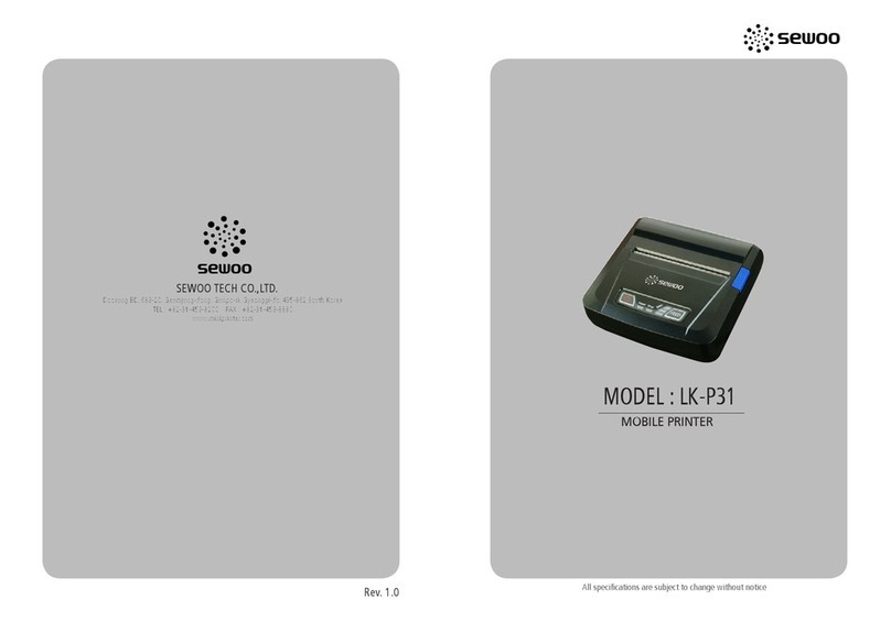SEWOO LK-P31 User manual