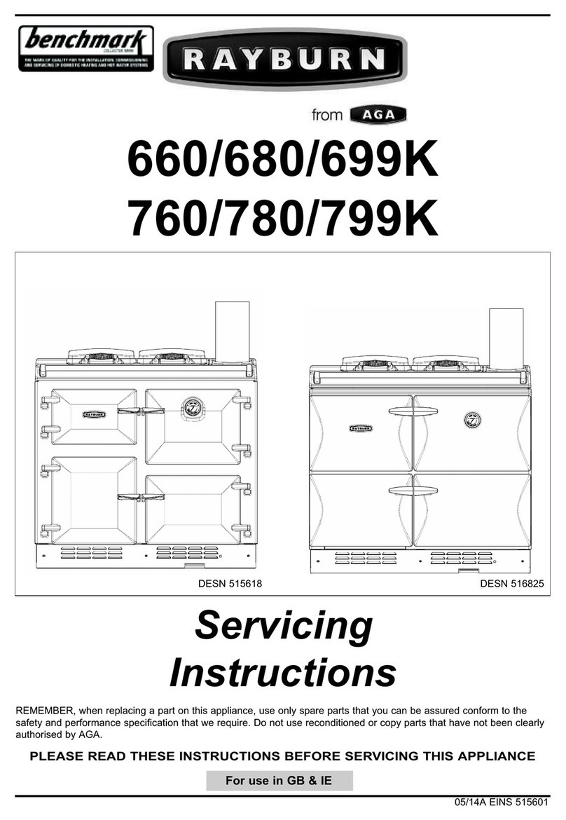 Rayburn 660 Service manual
