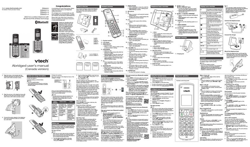 V-tech DS6621 User manual