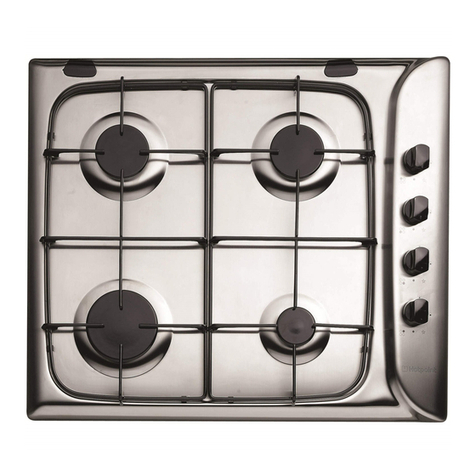 Hotpoint G640SW operating instructions