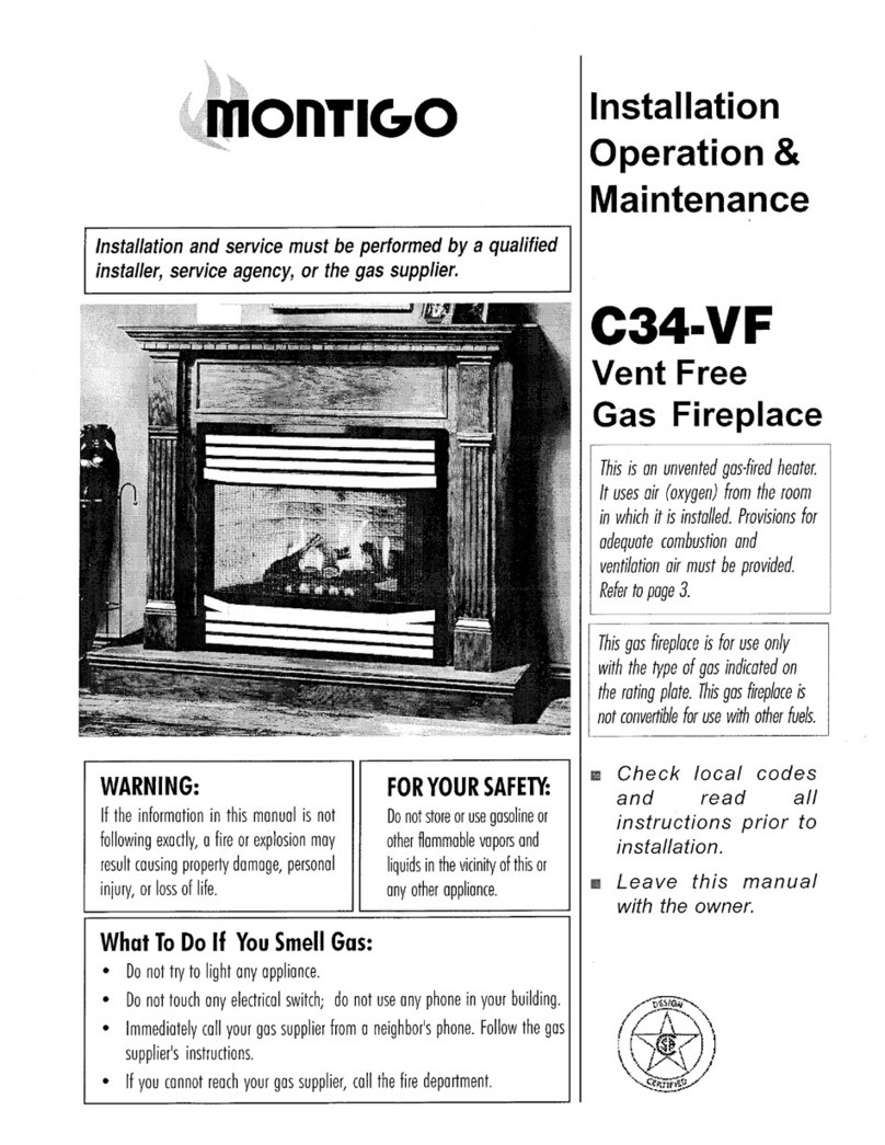 Montigo C34-VF Owner's manual