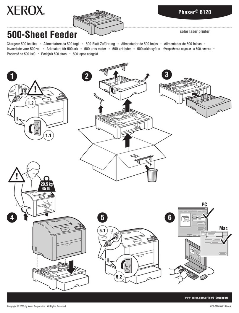 Xerox Phaser 6120 User manual