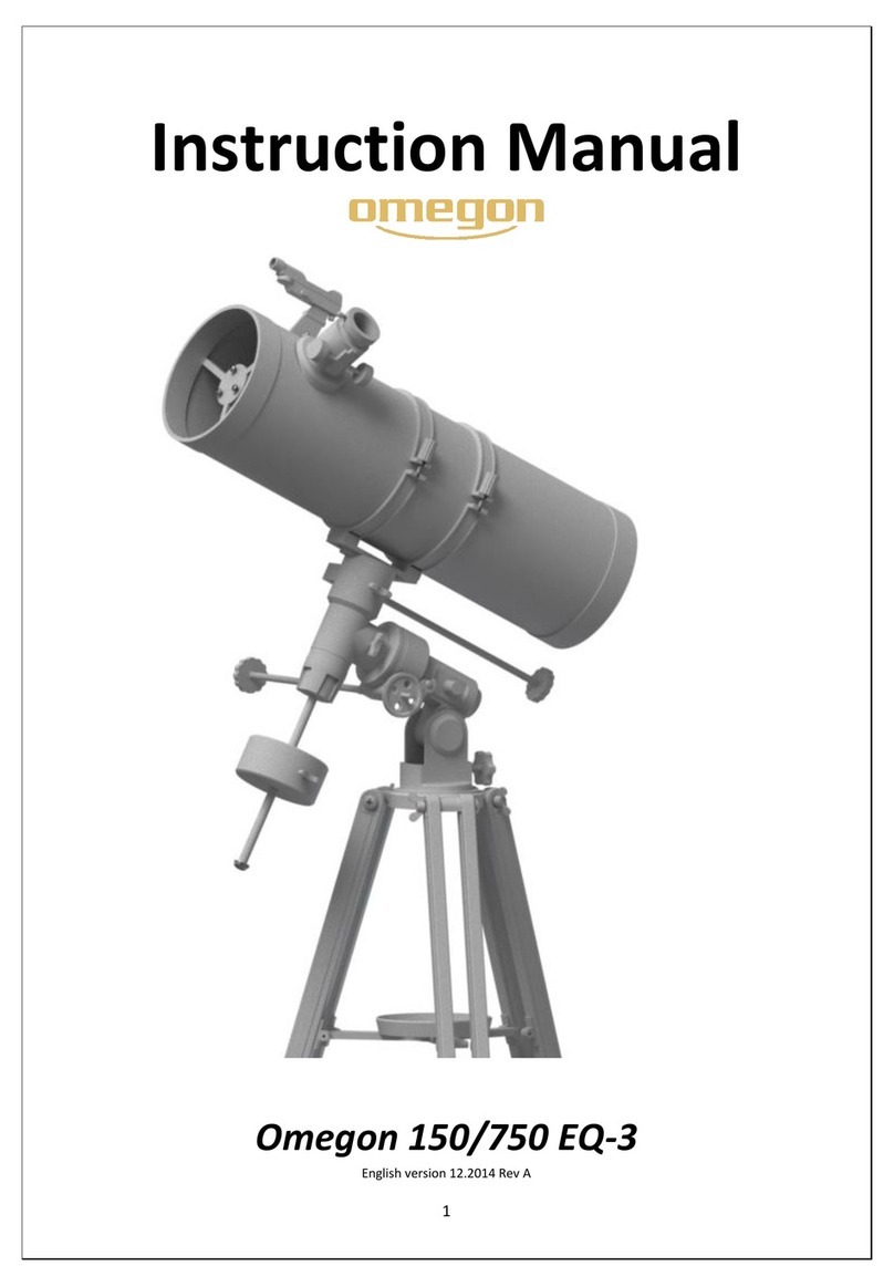 Omegon 750 EQ-3 User manual