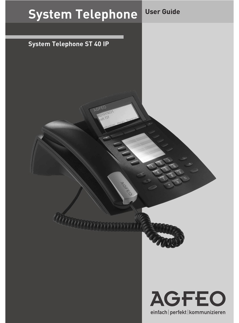 AGFEO ST 40 IP user guide