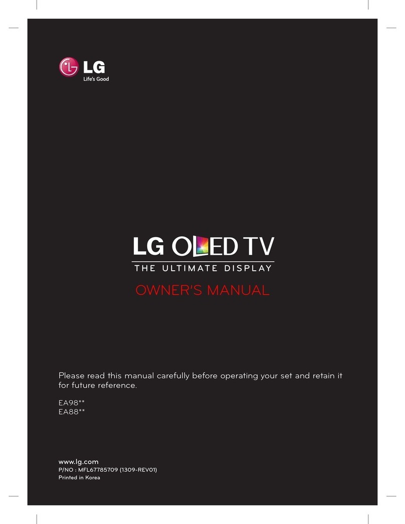 LG EA98 series User manual