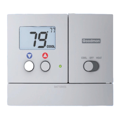 Goodman TSTATG2100-2 owner's guide
