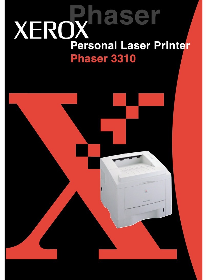Xerox Phaser 3310 User manual