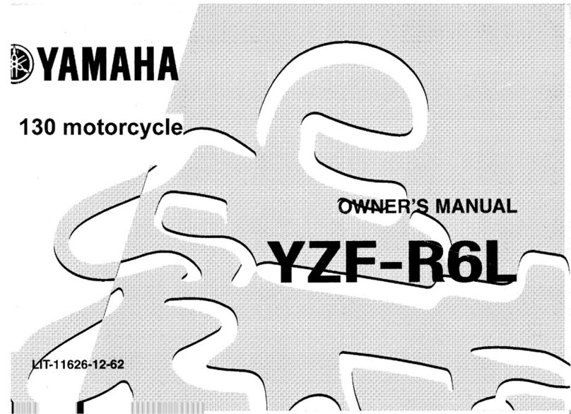 Yamaha YZF-R6L User manual