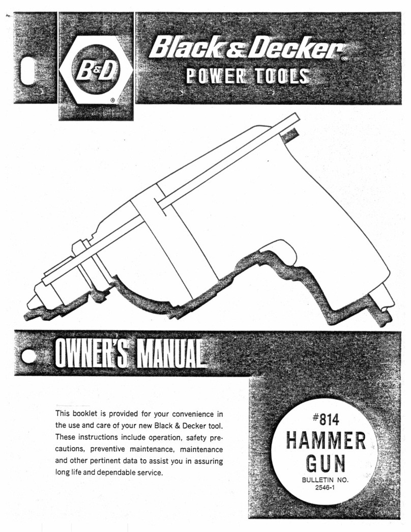 Black & Decker 814 User manual