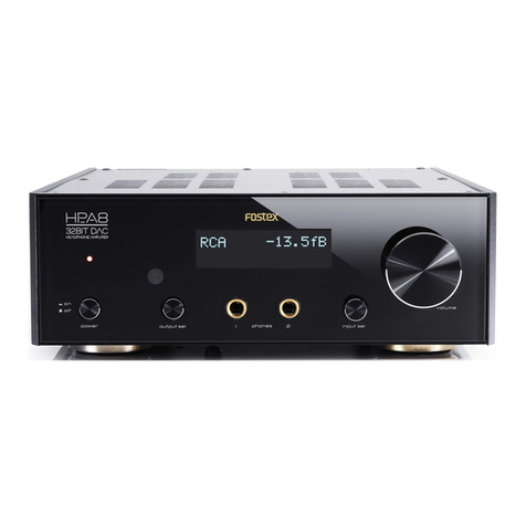 Fostex HP-A8C User manual