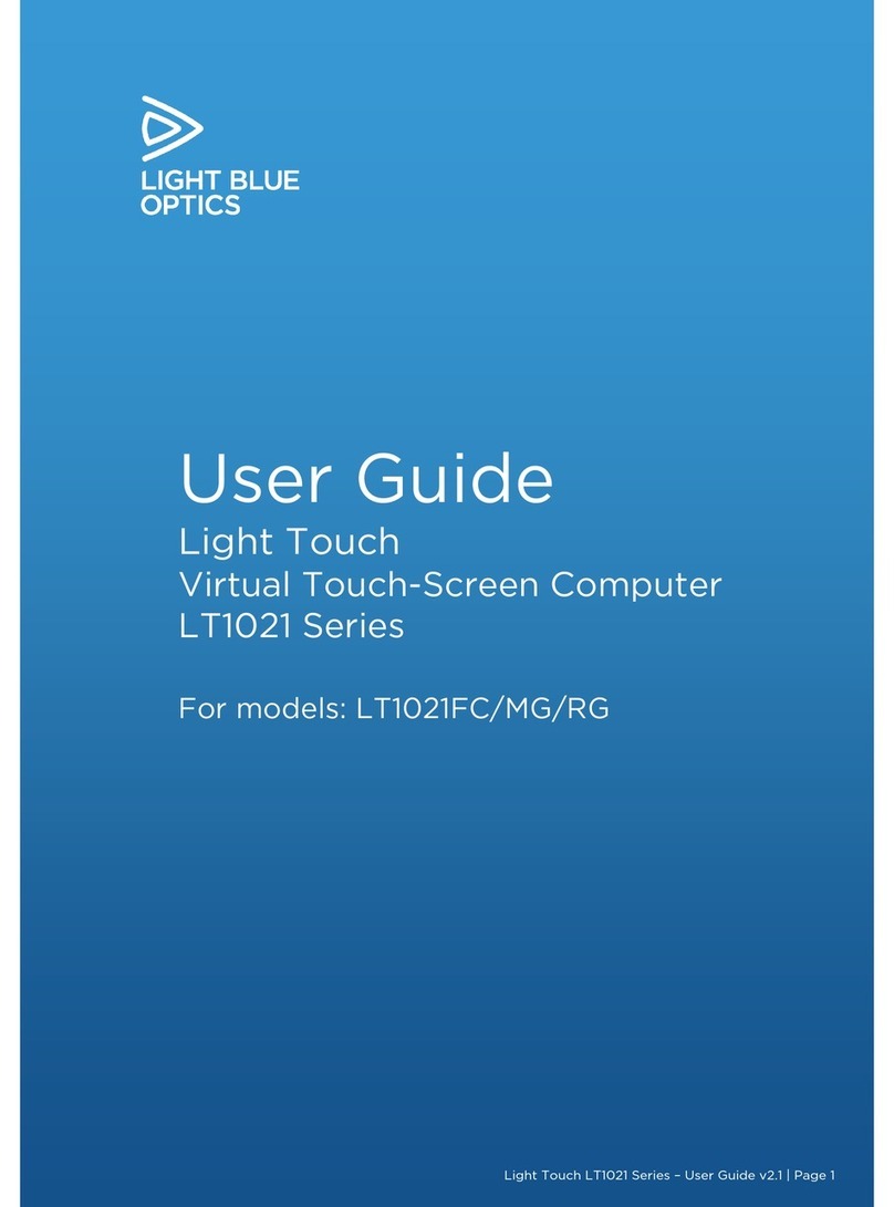 Light Blue Optics LT1021FC user guide