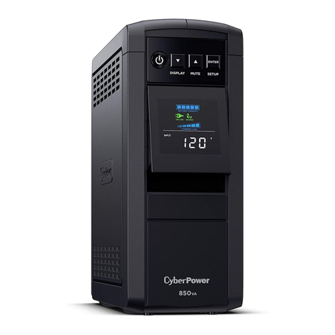 Cyber Power CP850PFCLCD user manual