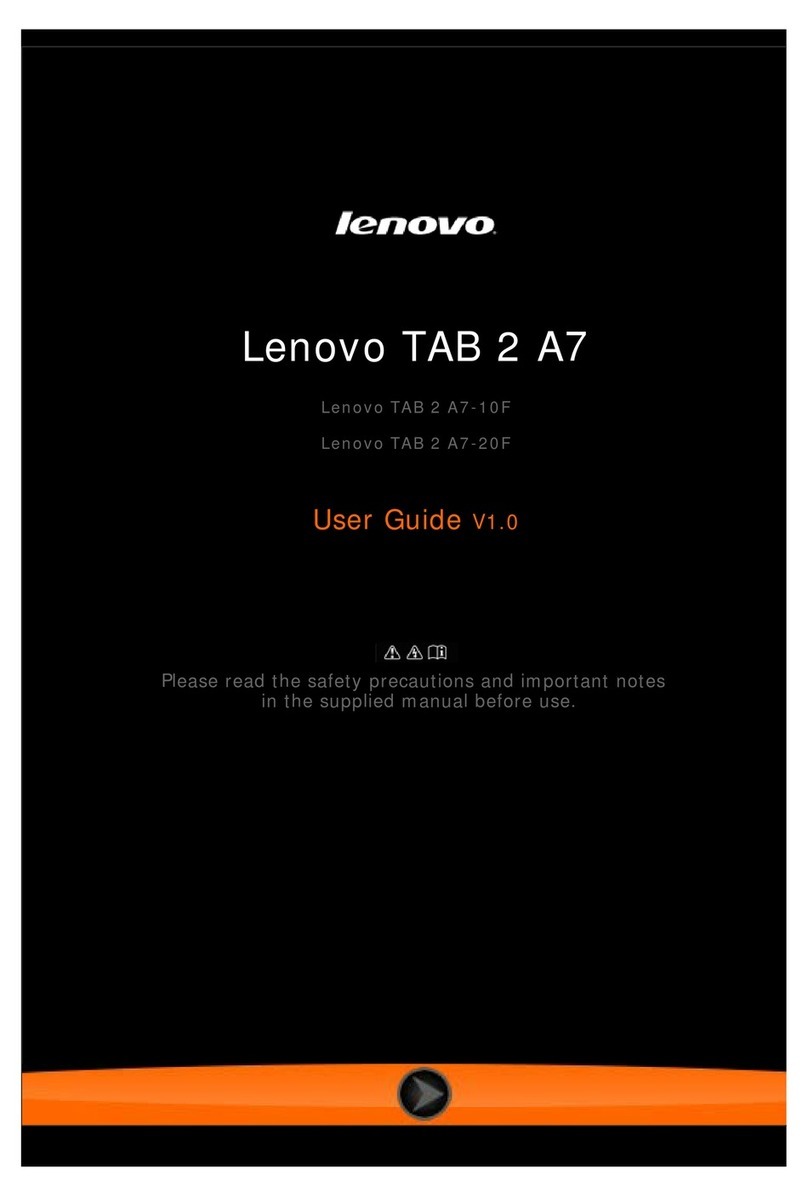 Lenovo TAB 2 A7-10F User manual