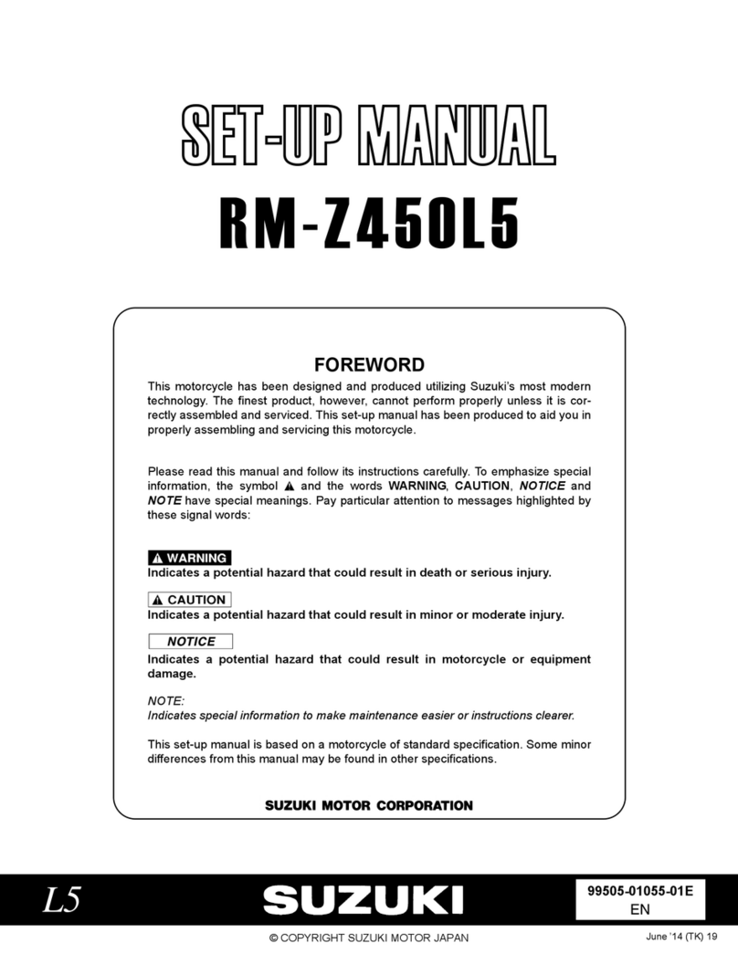 Suzuki RM-Z450L5 Manual