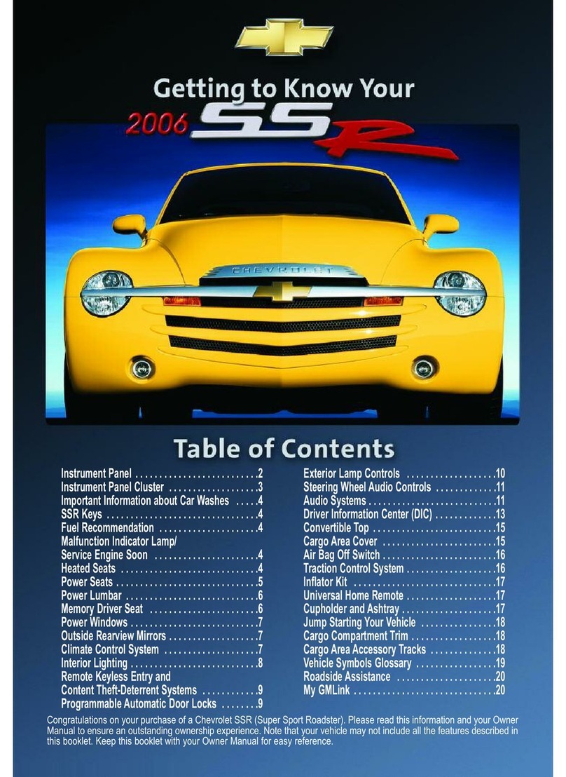 Chevrolet 2006 Equinox owner's manual