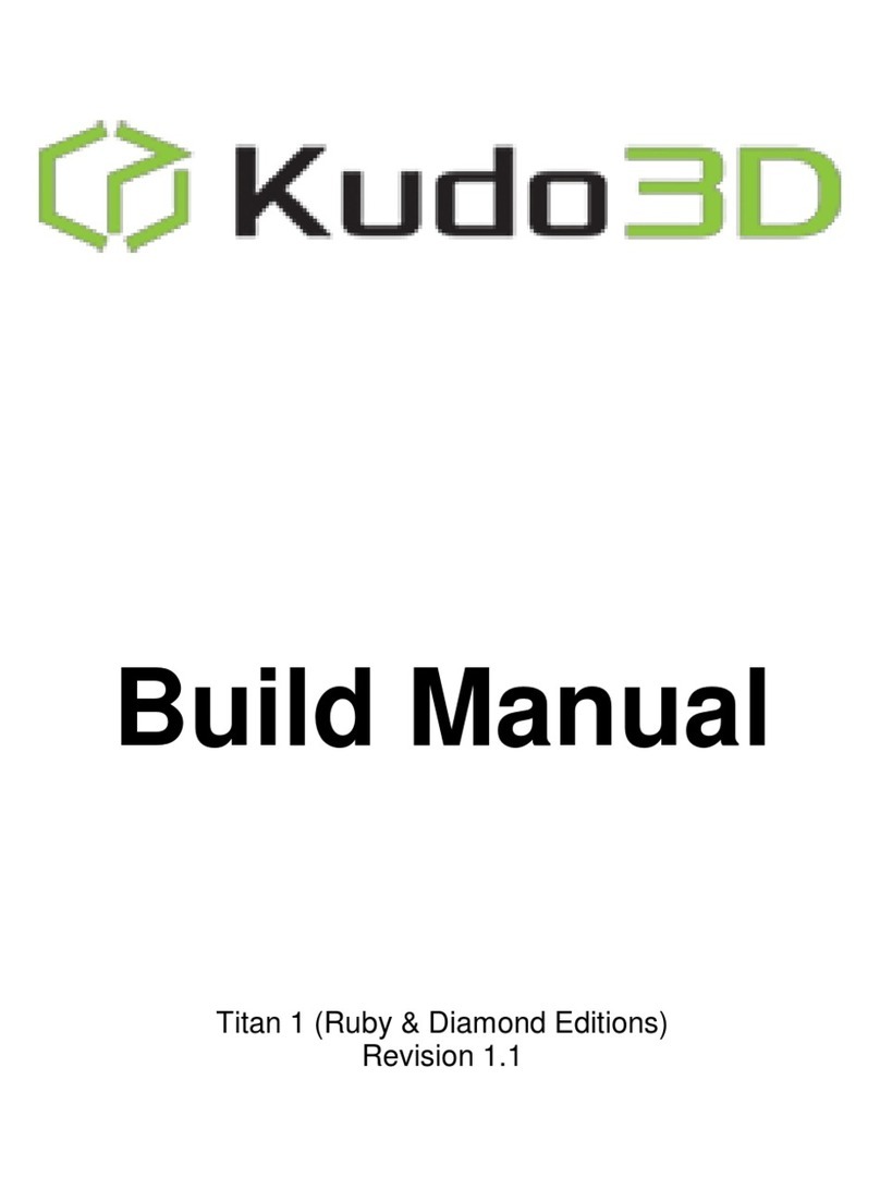 Kudo3D Titan 1 Manual