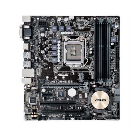 Asus H170M-E D3 User manual