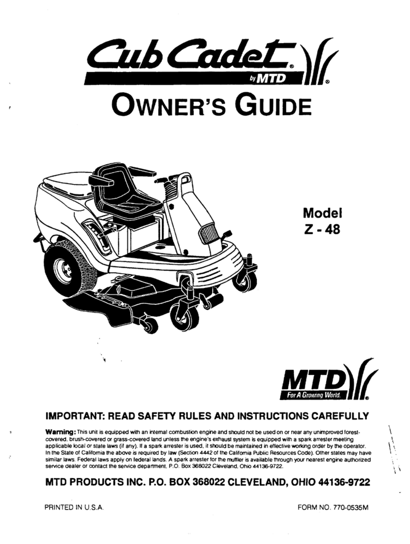 Cub Cadet Cub Cadet Z-48 User manual