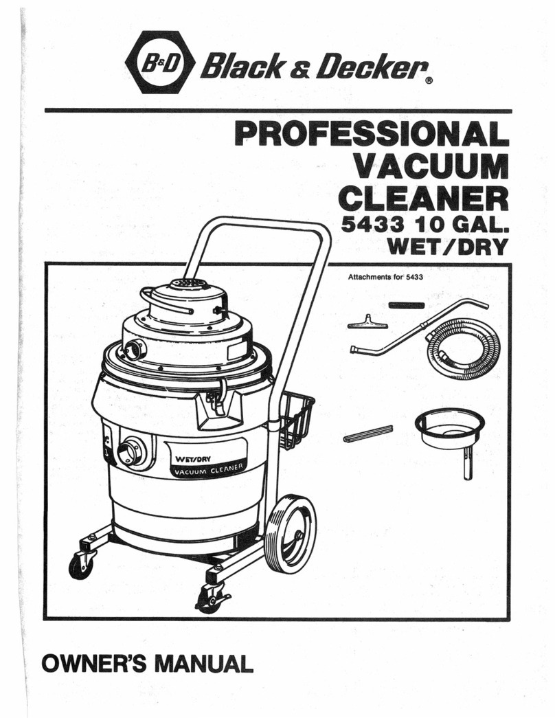 Black & Decker 5433 owner's manual