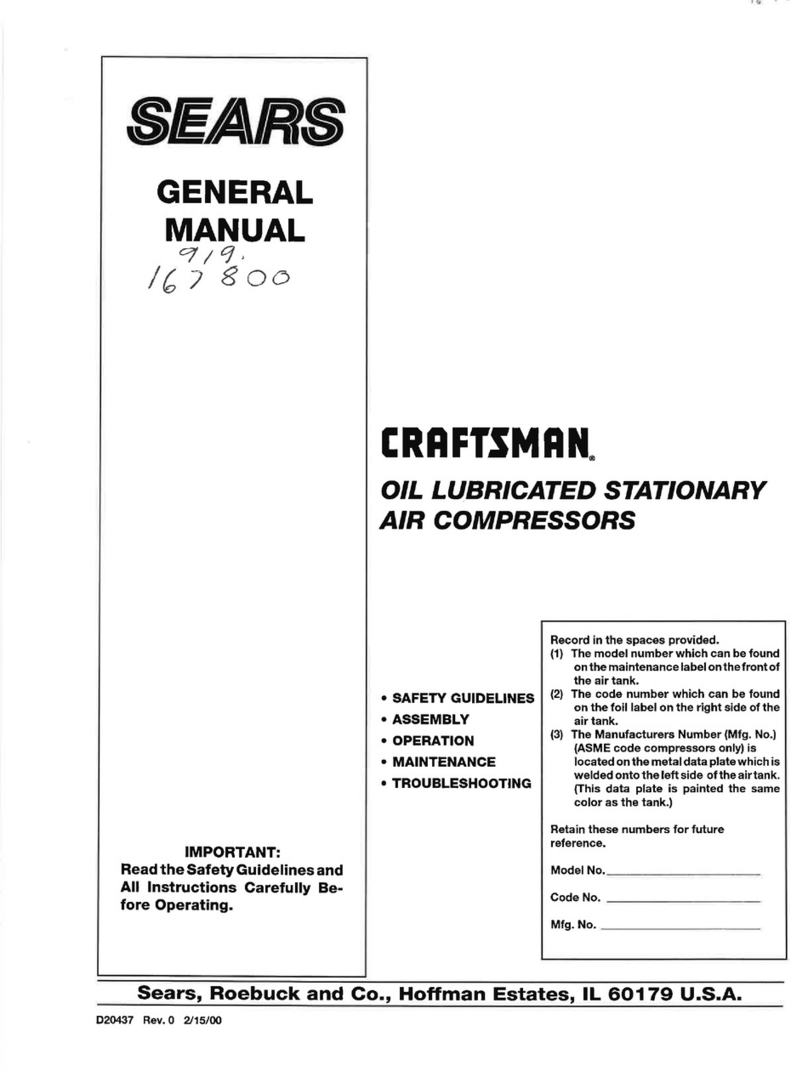 Sears Craftsman 919.167800 General manual