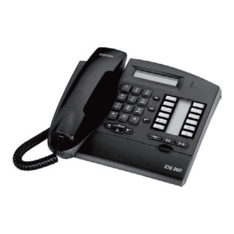 BELGACOM IDS 260 manual