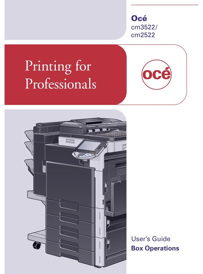 Oce cm3522 user guide