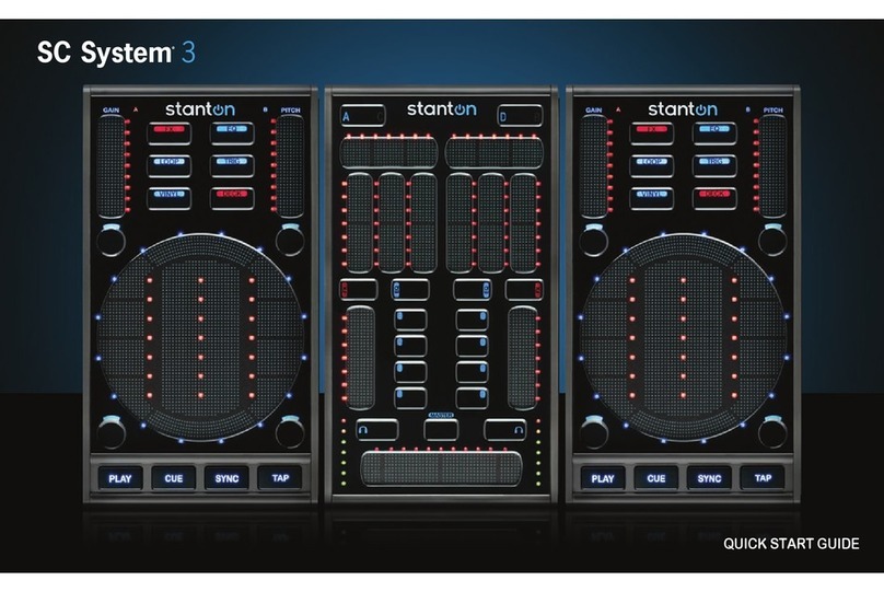 Stanton SC System 3 User manual