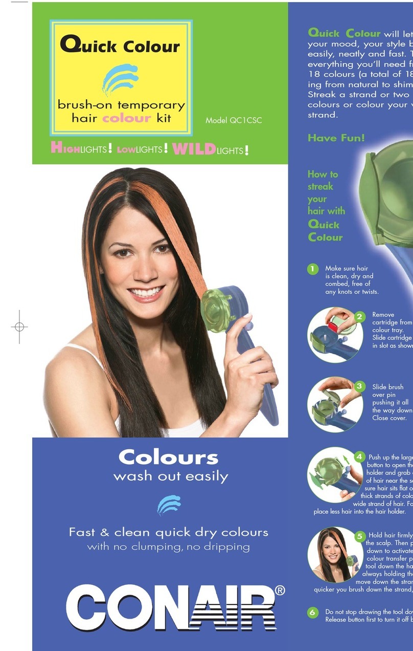 Conair QC1CSC User manual