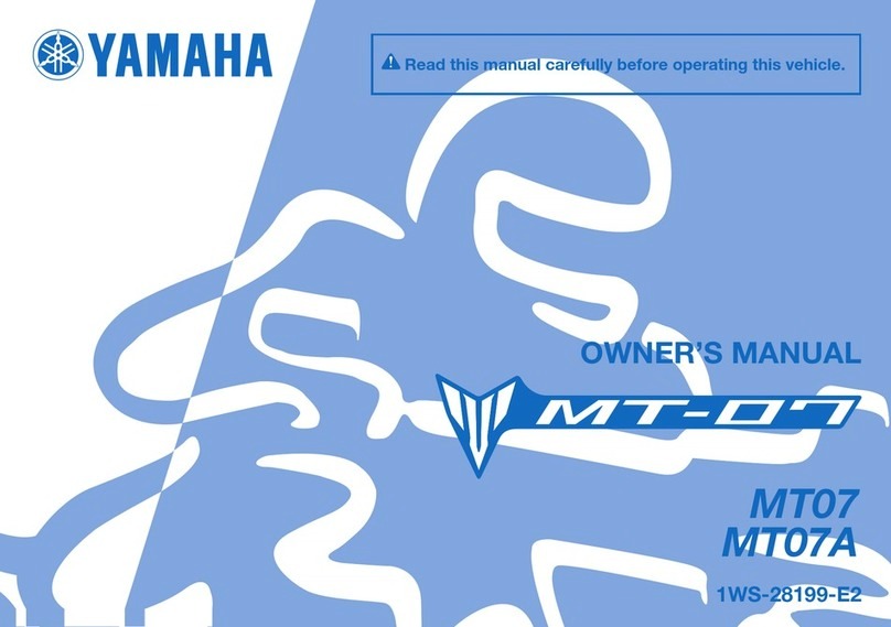 Yamaha MT-07A owner's manual